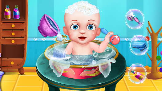 Baby princess daycare game安卓xapk123云盘下载
