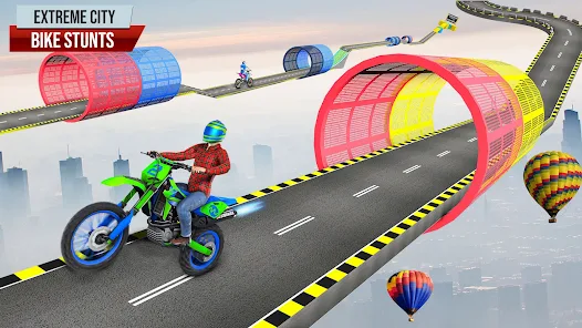 Mega Ramp Bike Stunt Games 3D安卓版123云盘下载